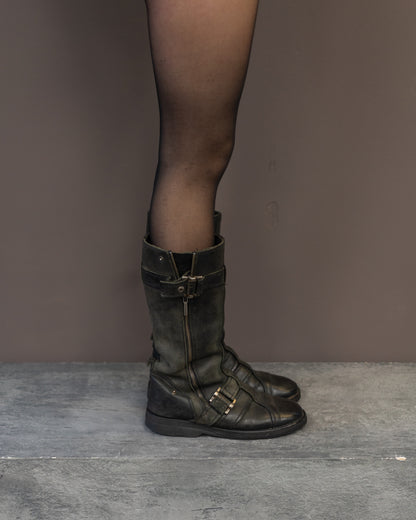 DIOR MOTO BOOTS (EU 38)
