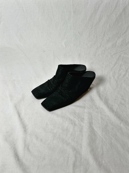 RICK OWENS SUEDE MULE
