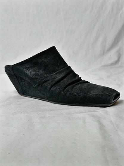 RICK OWENS SUEDE MULE