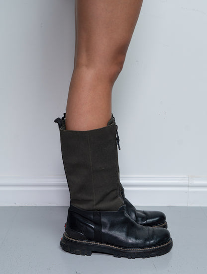 PRADA COMBAT BOOTS (EU 38)
