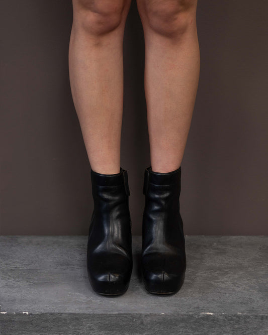RICK OWENS PLATFORM WEDGES (EU 40)