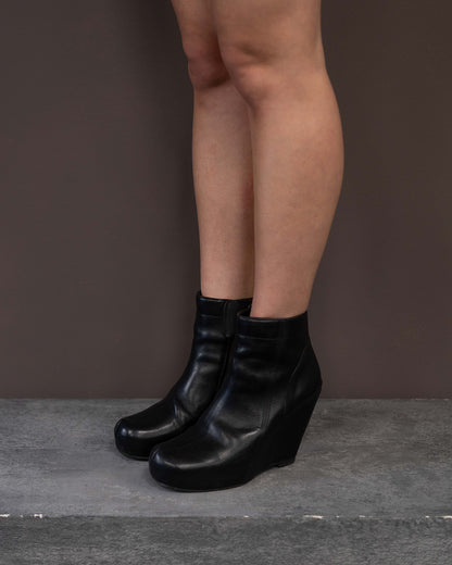 RICK OWENS PLATFORM WEDGES (EU 40)