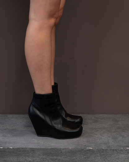 RICK OWENS PLATFORM WEDGES (EU 40)