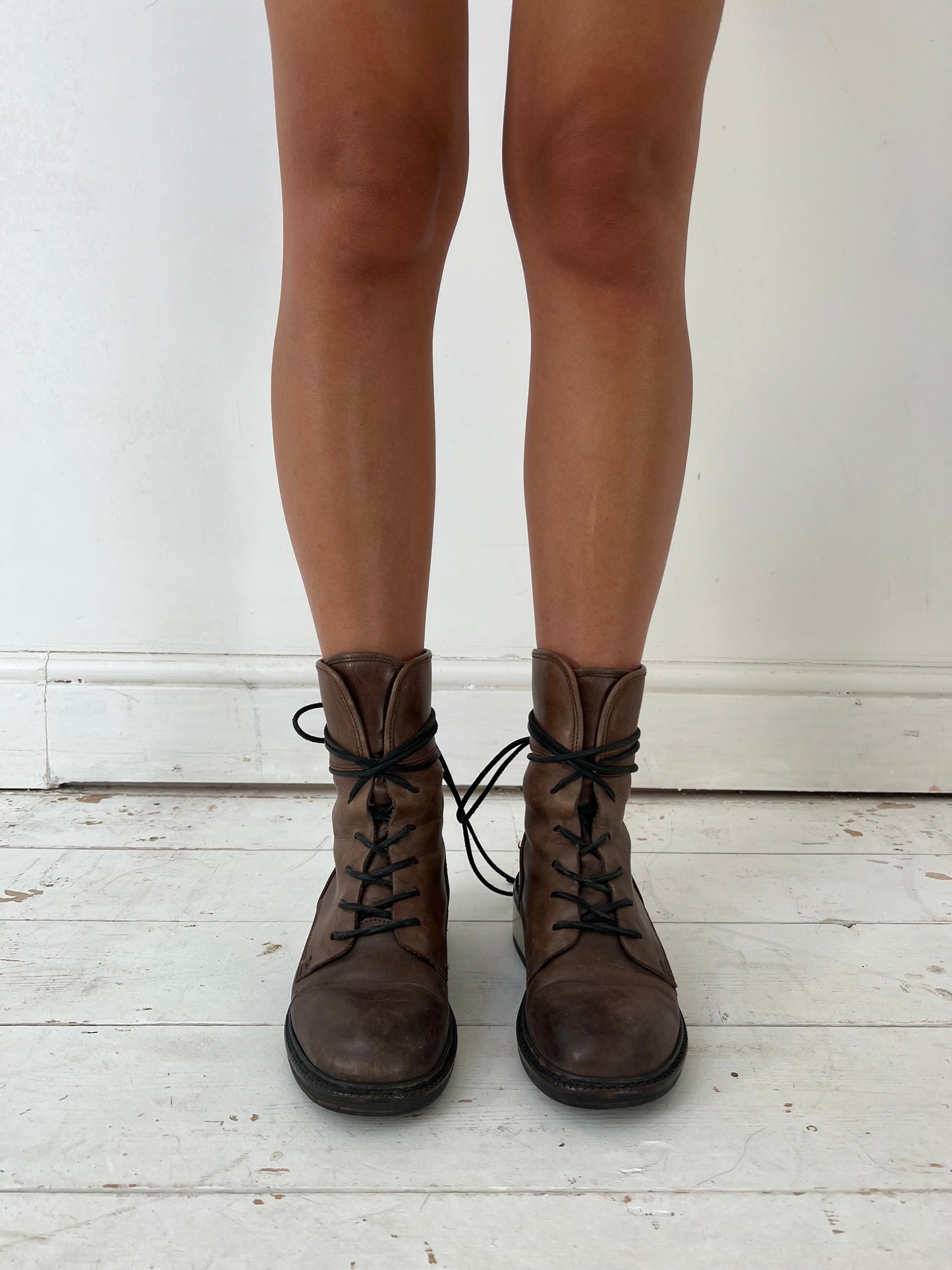 DIRK BIKKEMBERGS COMBAT BOOTS (EU 37)