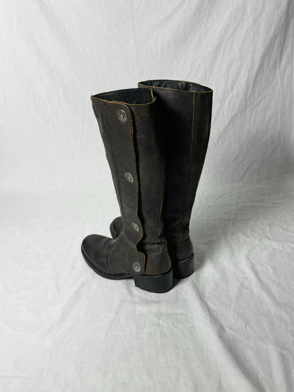 DIRK BIKKEMBERGS STUD BOOT