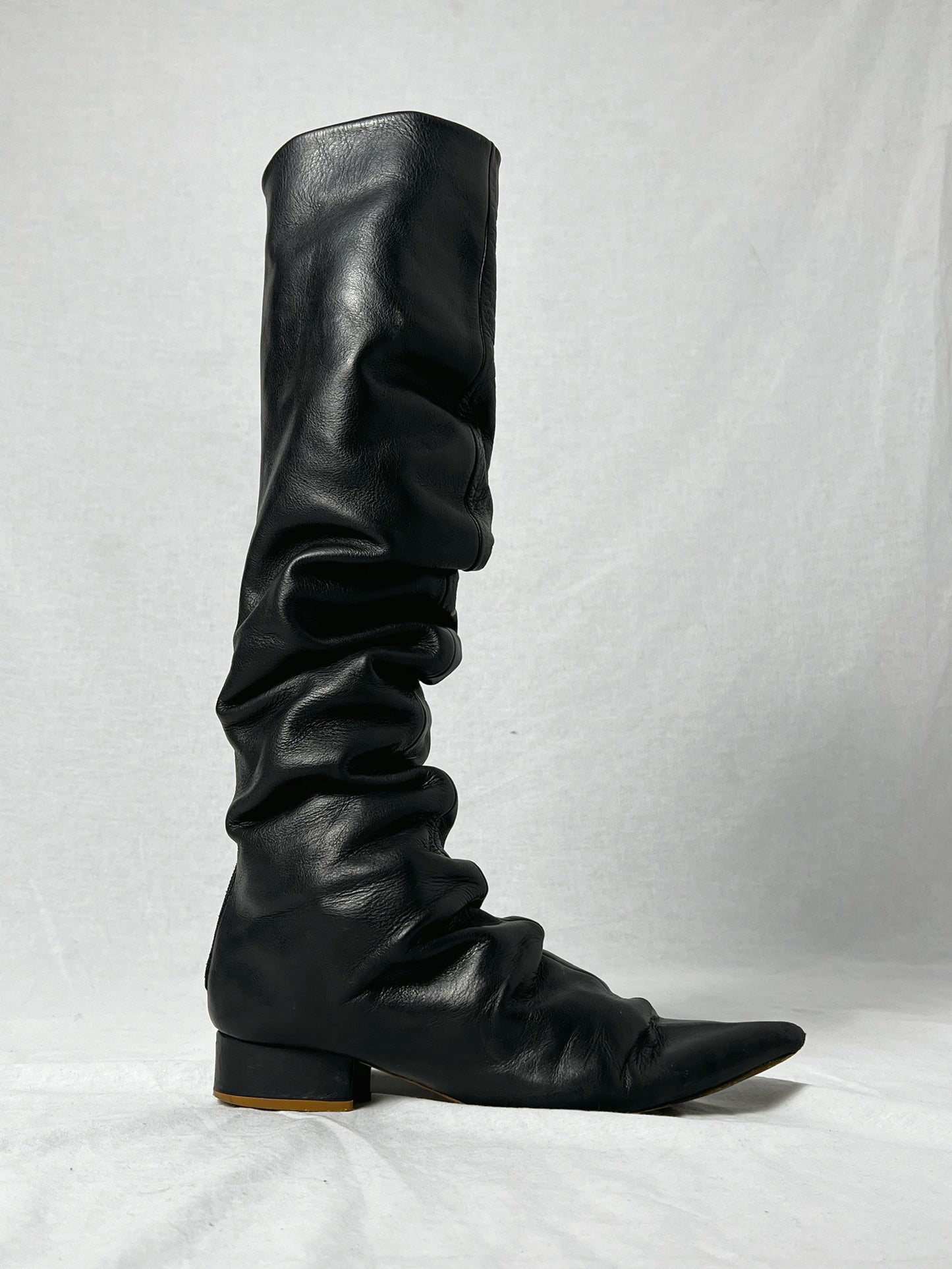 ANN DEMEULEMEESTER KNEE HIGH BOOTS