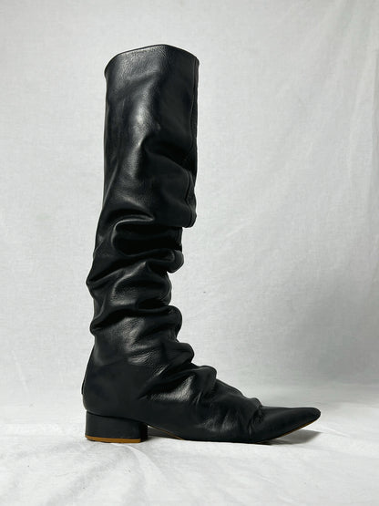 ANN DEMEULEMEESTER KNEE HIGH BOOTS