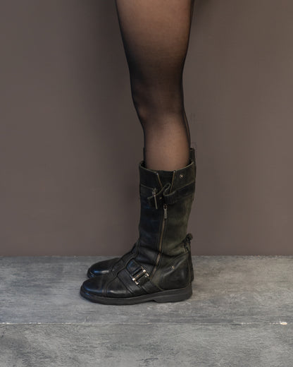 DIOR MOTO BOOTS (EU 38)