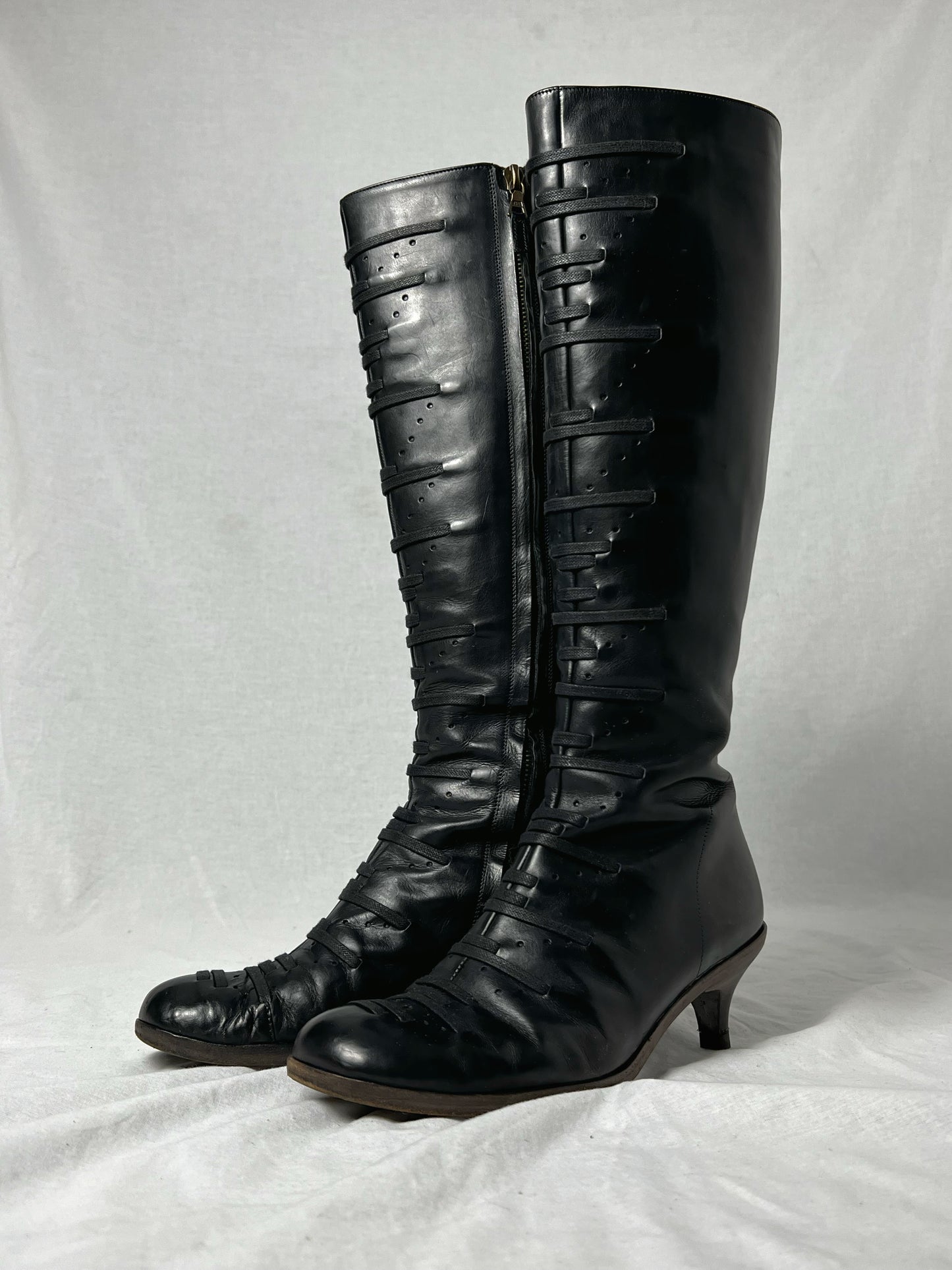 DRIES VAN NOTEN LACE STYLE BOOT