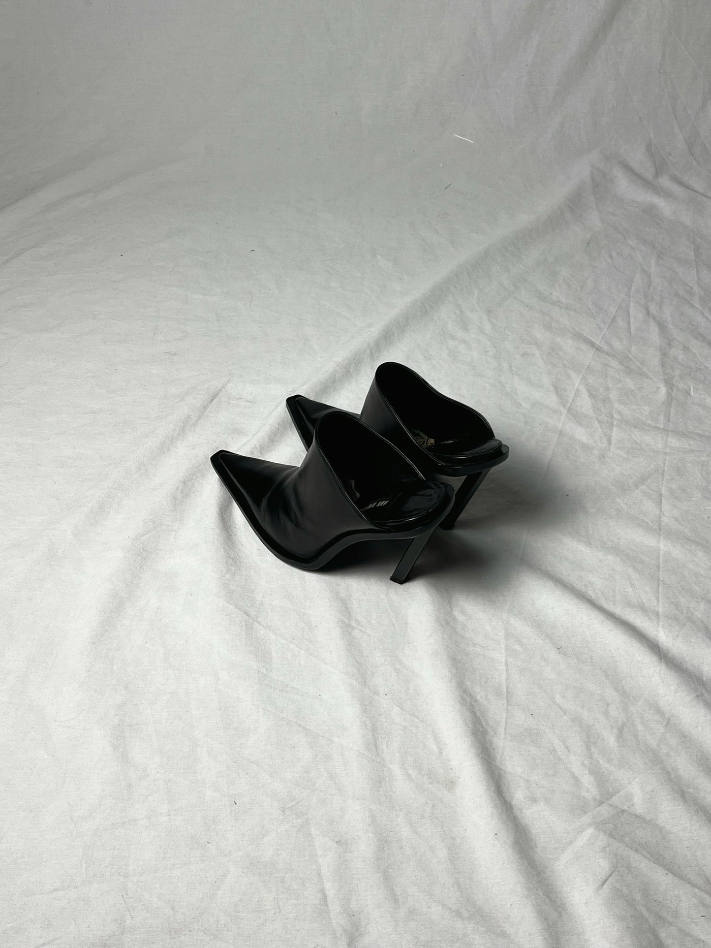 ANN DEMEULEMEESTER MULE HEELS