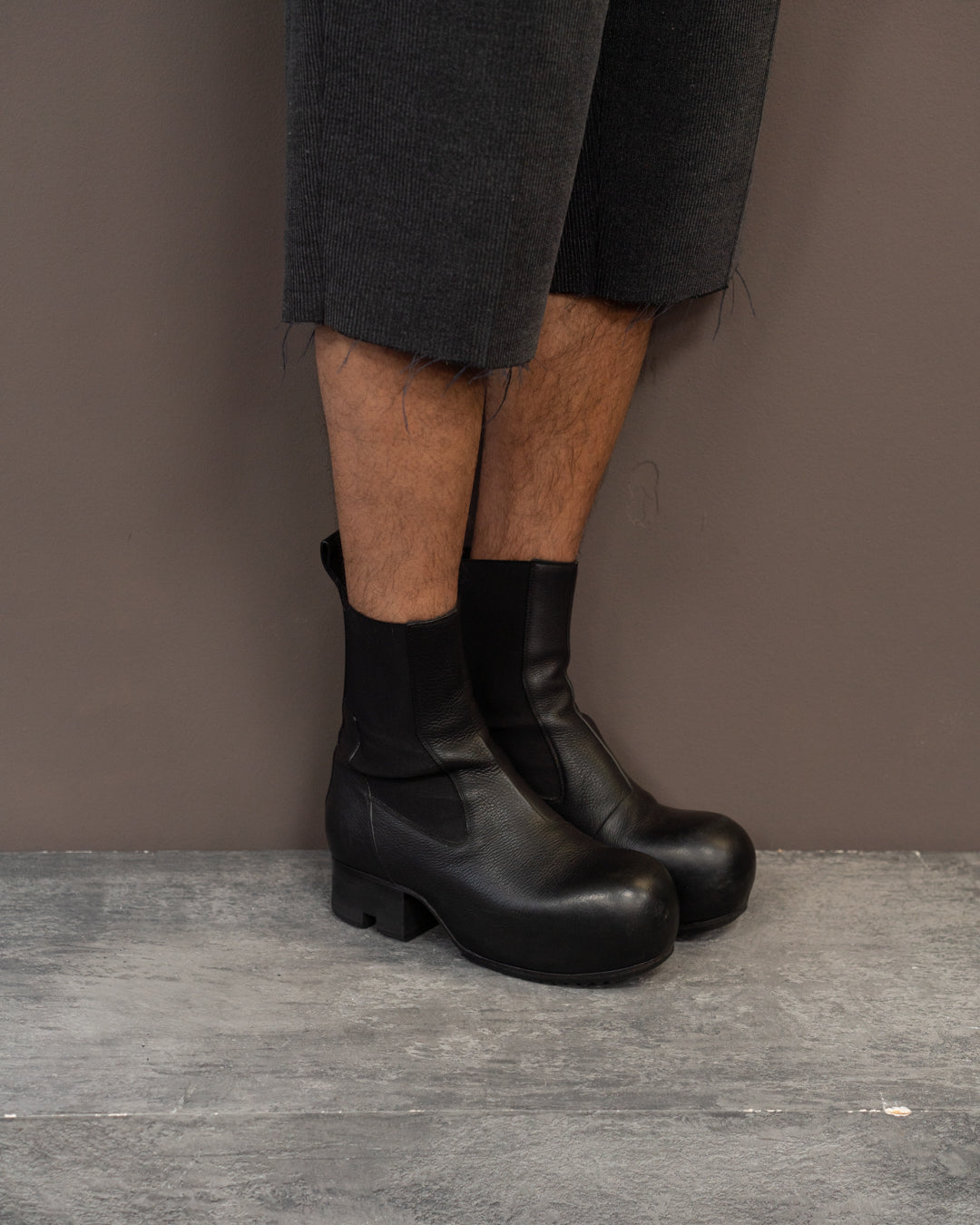 RICK OWENS BEATLE BALLAST BOOT (EU 40)