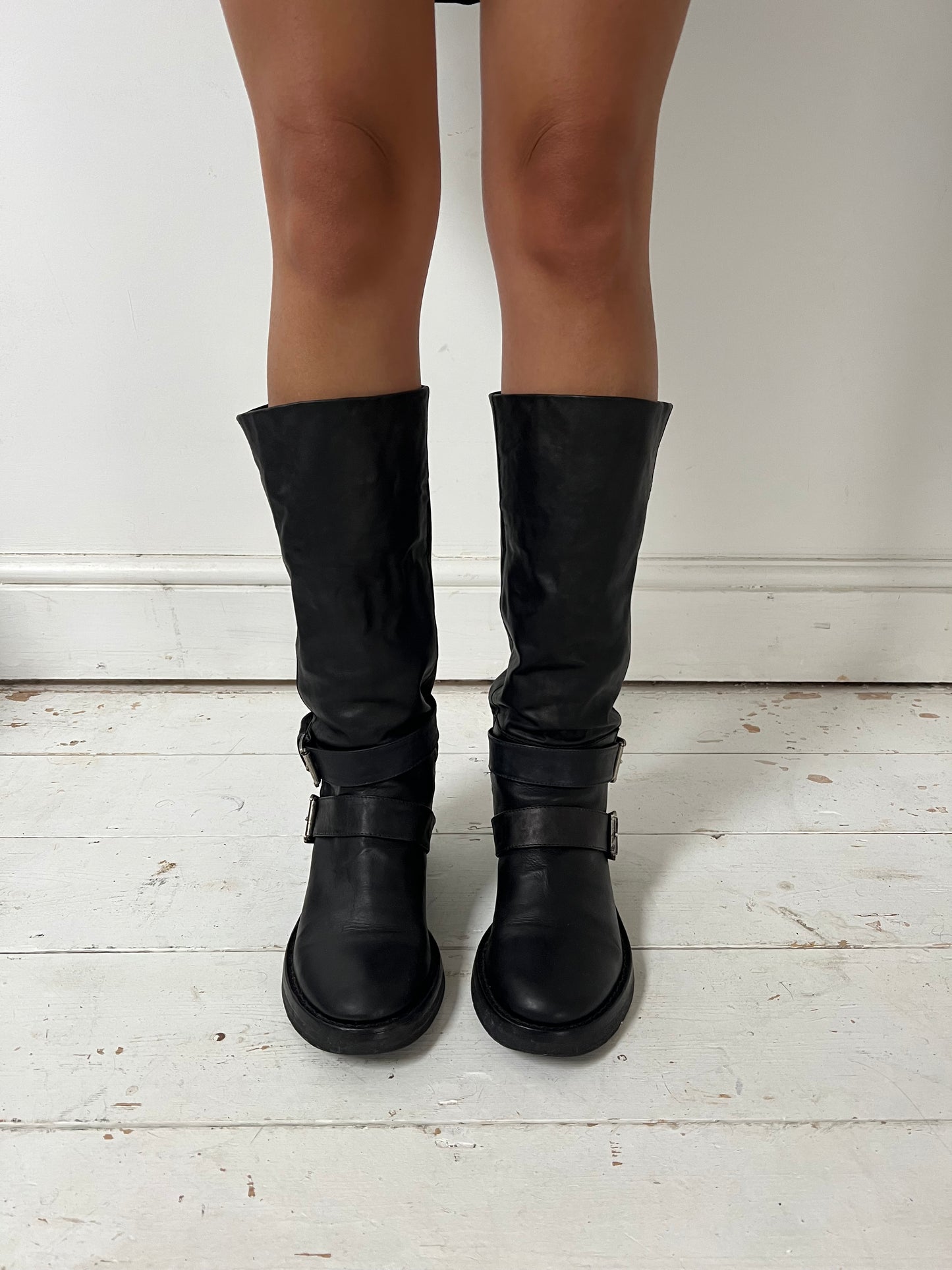 ANN DEMEULEMEESTER BOOTS (EU 35, FITS 36.5)