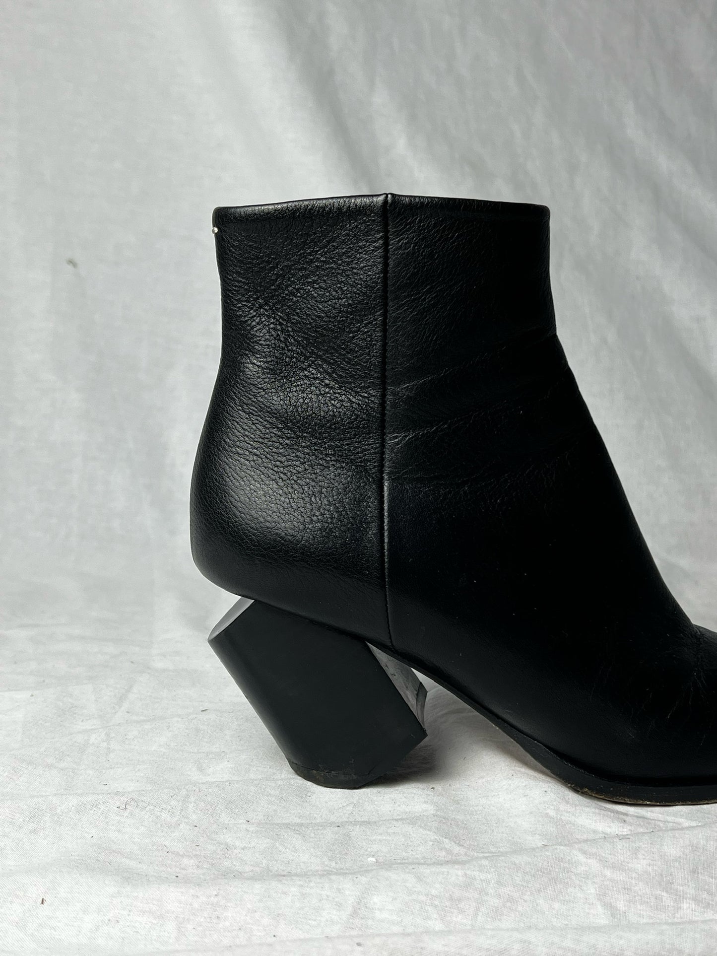 MARGIELA BROKEN HEEL BOOTS