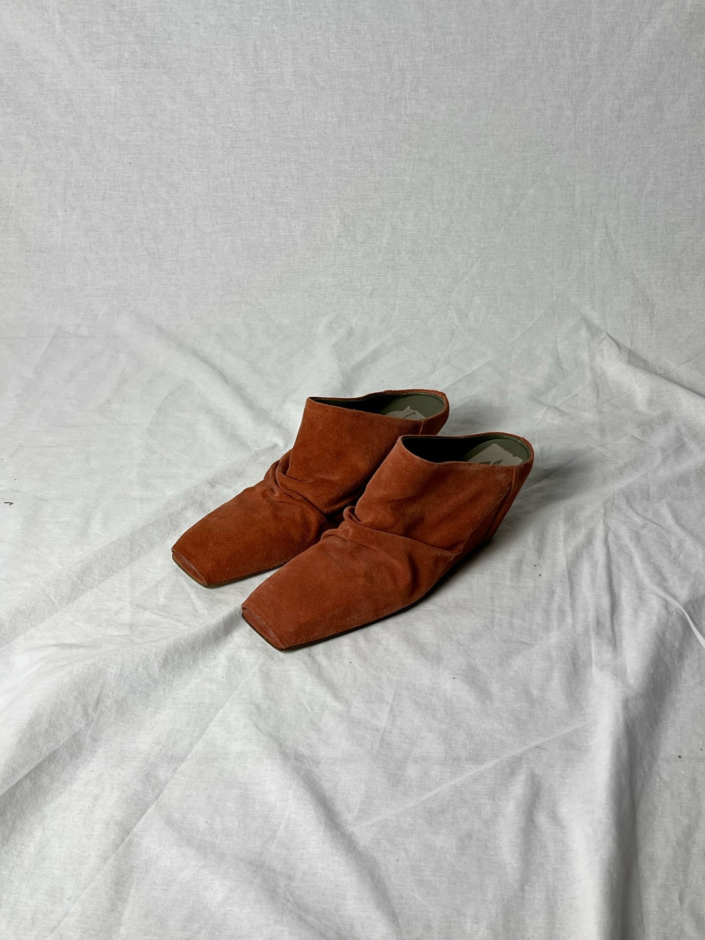 RICK OWENS SUEDE MULE