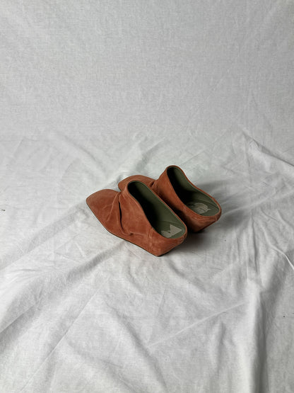 RICK OWENS SUEDE MULE