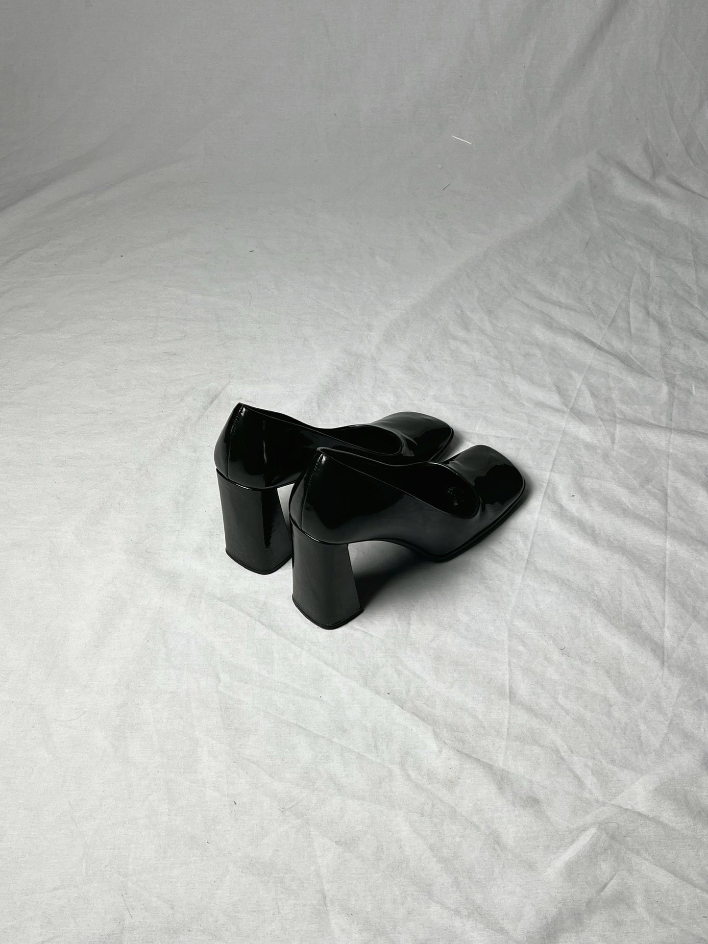 PRADA PATENT HEEL