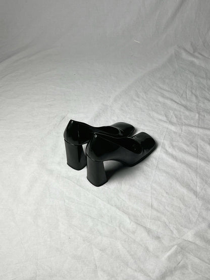 PRADA PATENT HEEL