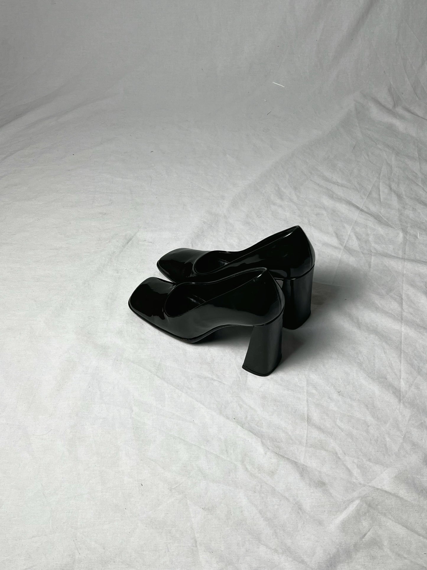 PRADA PATENT HEEL