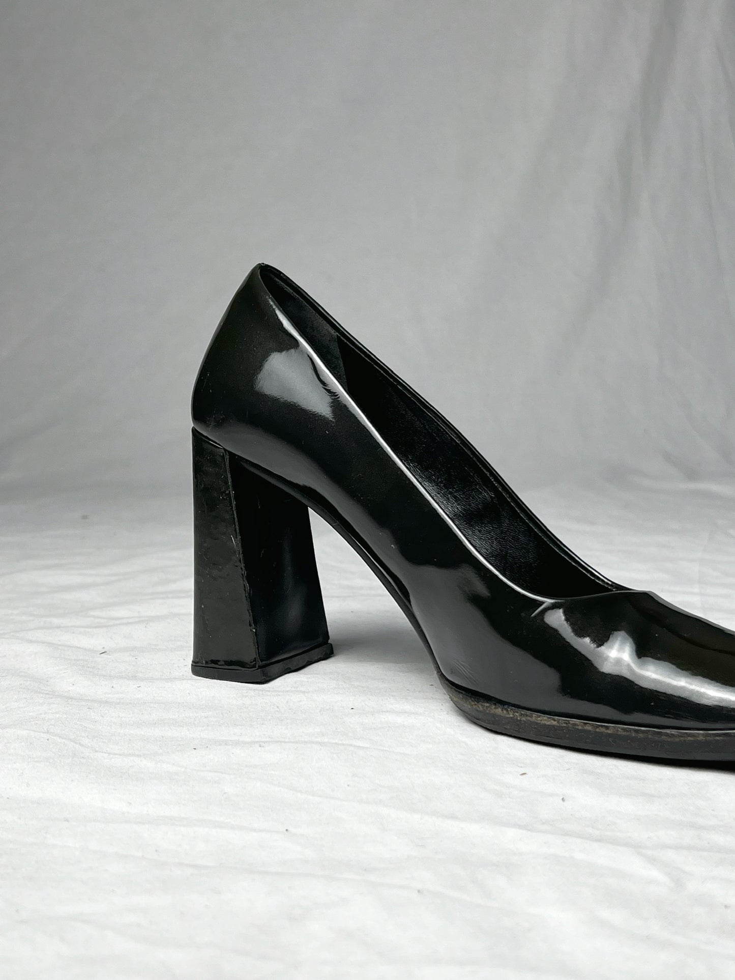 PRADA PATENT HEEL