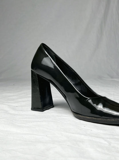 PRADA PATENT HEEL