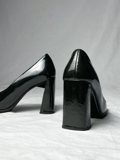PRADA PATENT HEEL