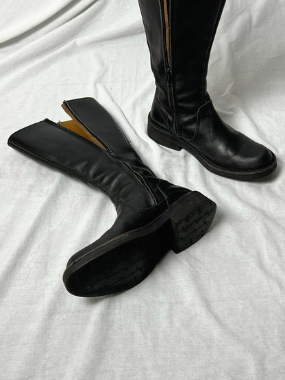 YOHJI YAMAMOTO DOUBLE ZIP BOOT
