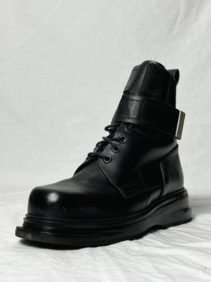 DIRK BIKKEMBERGS A/W 1996 COMBAT BOOTS