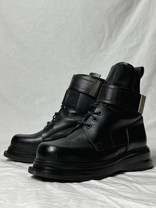 DIRK BIKKEMBERGS A/W 1996 COMBAT BOOTS
