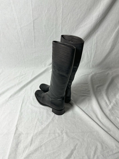 JIL SANDER MID CALF BOOT