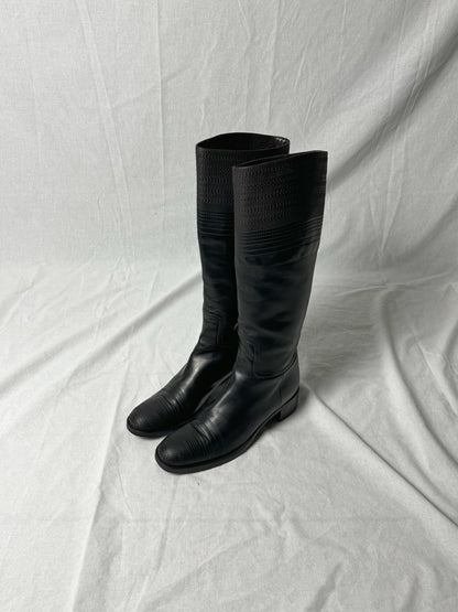 JIL SANDER MID CALF BOOT