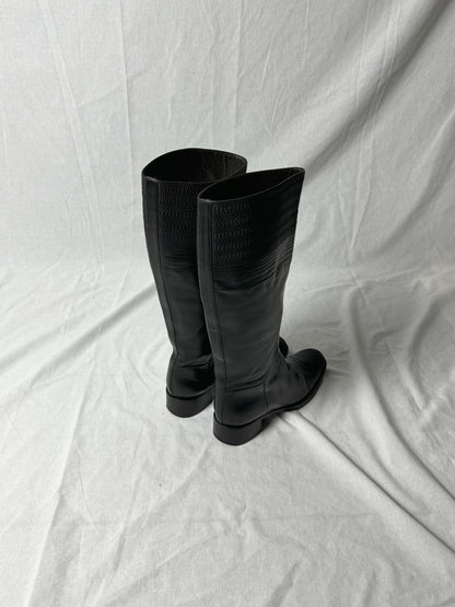JIL SANDER MID CALF BOOT