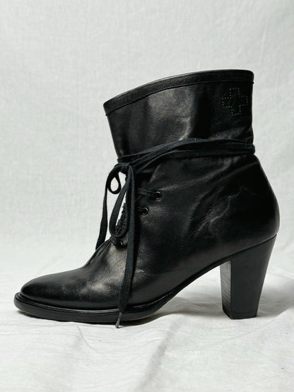 AF VANDEVORST WRAP AROUND HEEL