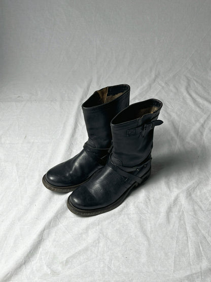 DIRK BIKKEMBERGS ANKLE BUCKLE BOOT