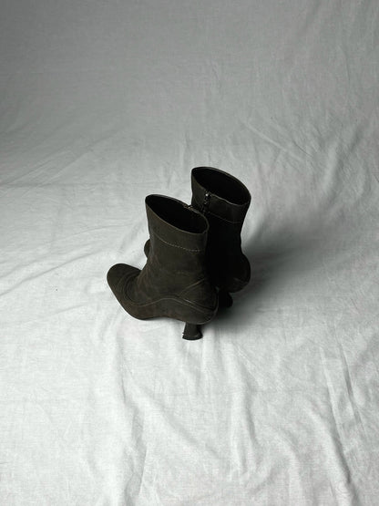 PRADA WESTERN KITTEN HEEL