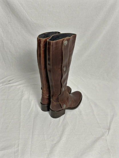 DIRK BIKKEMBERGS COMBAT BOOTS (EU 39)