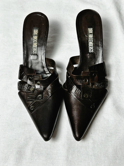 DIRK BIKKEMBERGS MULES (EU 39, FITS 38)