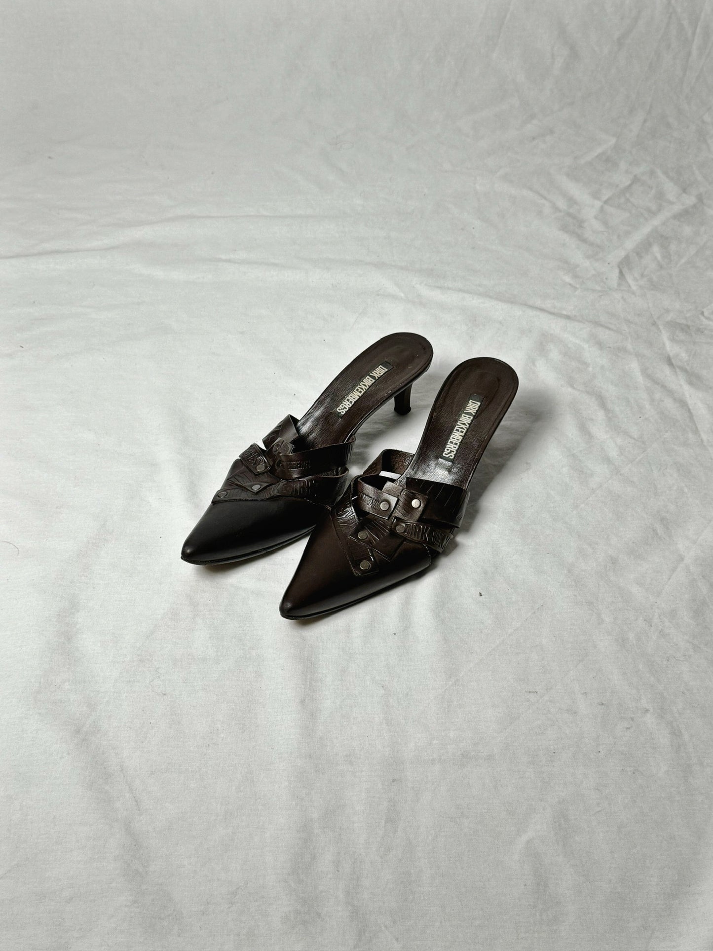 DIRK BIKKEMBERGS MULES (EU 39, FITS 38)