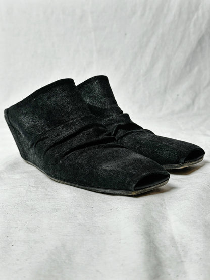 RICK OWENS SUEDE MULE