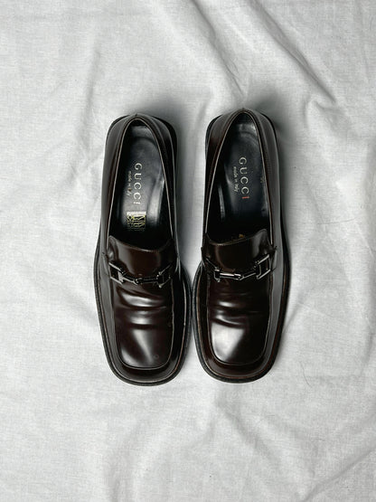 GUCCI SQUARE TOE LOAFER
