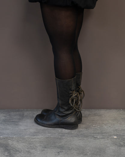 RICK OWENS F/W 2003 LACE UP BOOTS (EU 39)