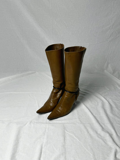 GUCCI STILETTO HEEL BOOTS
