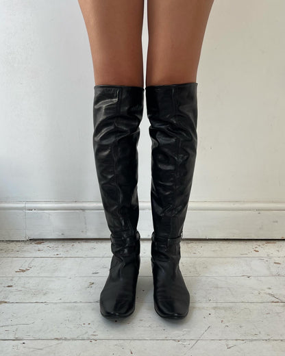 COSTUME NATIONAL RIDING BOOTS (EU 37.5)
