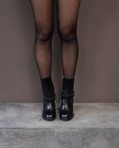 CHLOE DOUBLE ZIP BOOTS (EU 38.5)