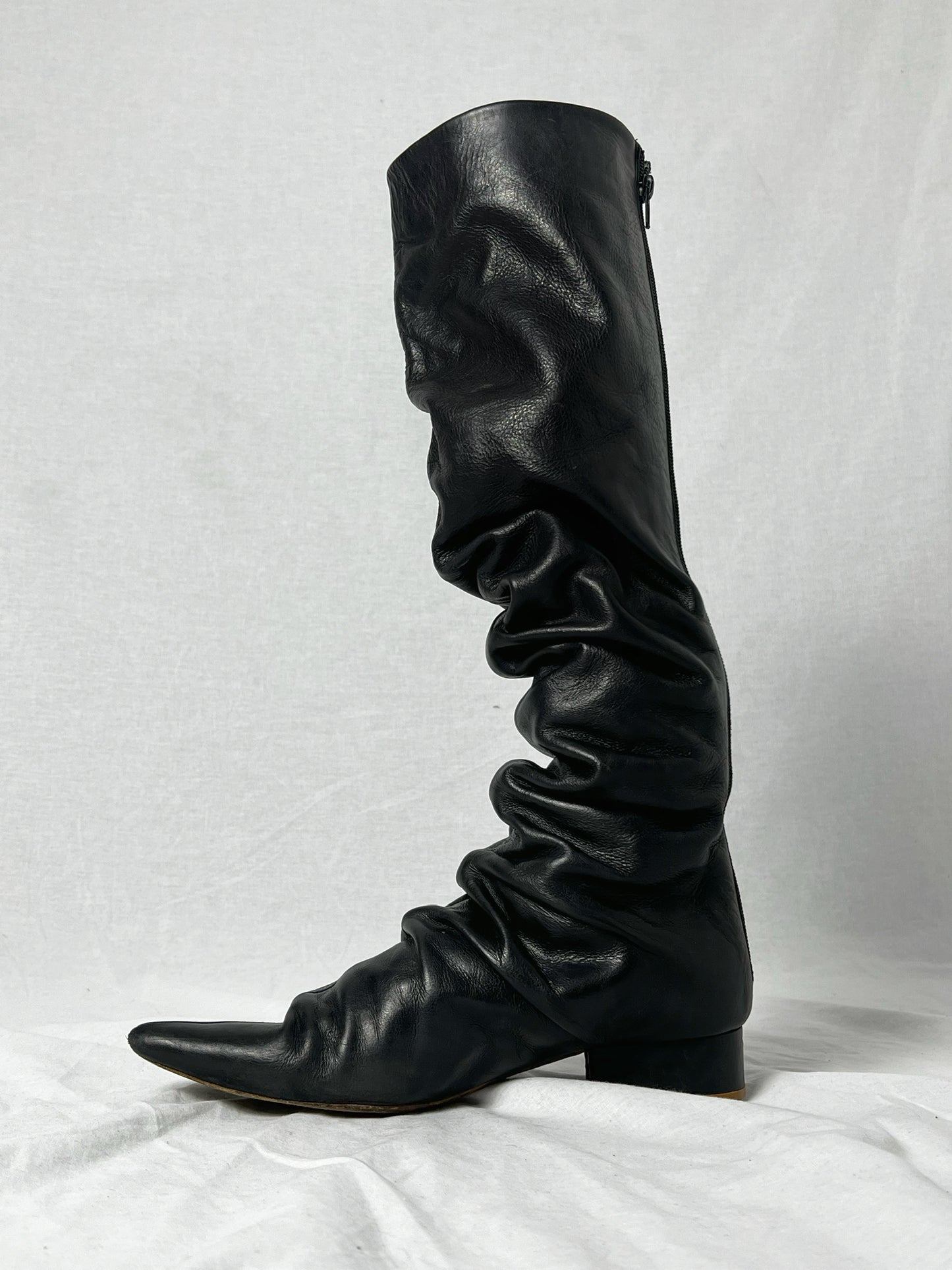 ANN DEMEULEMEESTER KNEE HIGH BOOTS