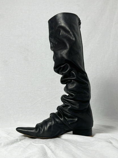 ANN DEMEULEMEESTER KNEE HIGH BOOTS