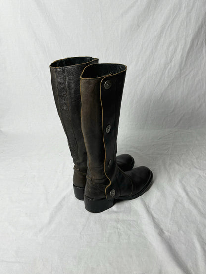 DIRK BIKKEMBERGS STUD BOOT