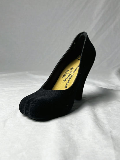 VIVIENNE WESTWOOD VELOUR ANIMAL TOE