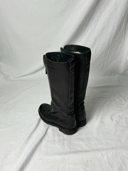 DIRK BIKKEMBERGS DOUBLE ZIP BOOT