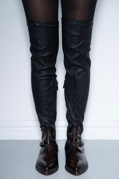 DIRK BIKKEMBERGS 90s KNEE HIGH BOOTS (EU 41)