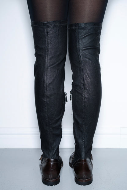 DIRK BIKKEMBERGS 90s KNEE HIGH BOOTS (EU 41)